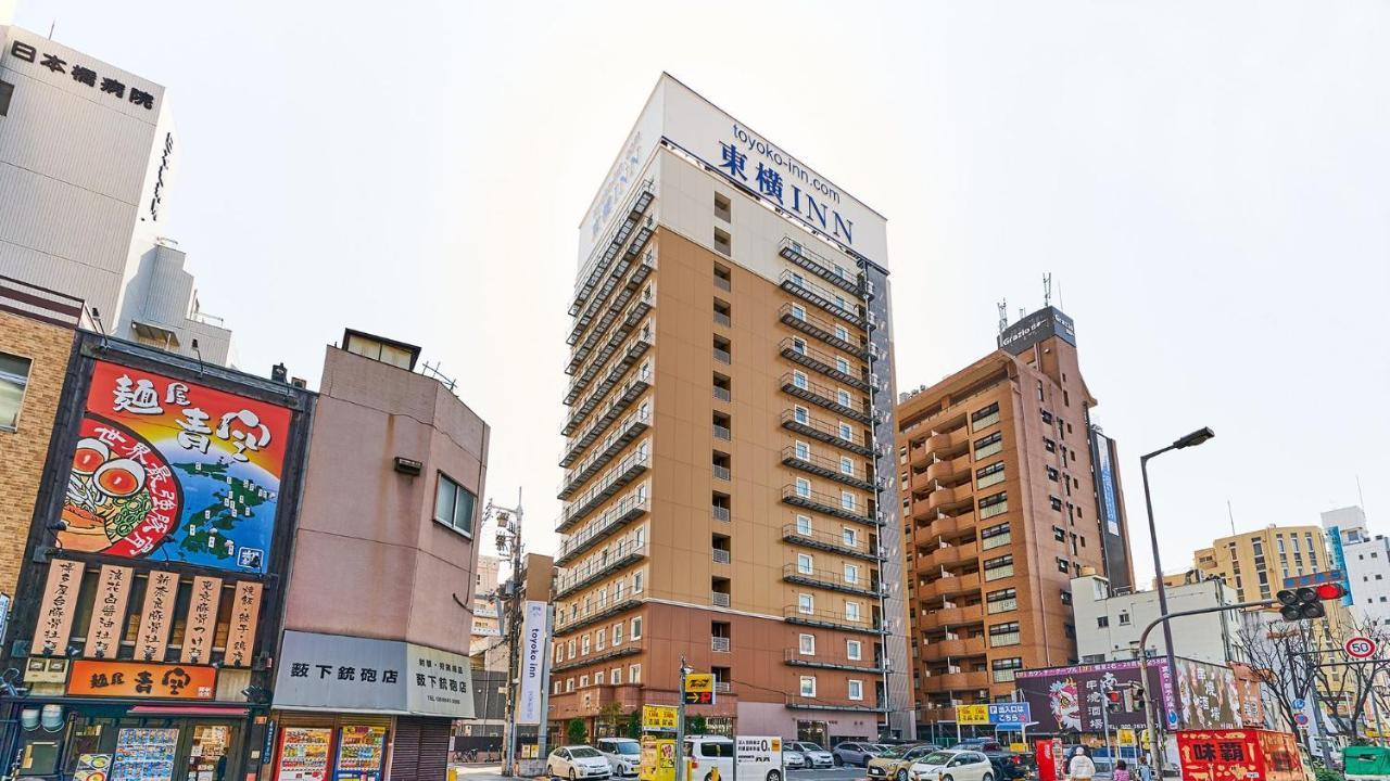 Toyoko Inn Osaka Nippombashi Bunraku Gekijo Mae Εξωτερικό φωτογραφία